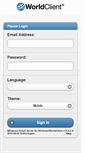 Mobile Screenshot of mail.amarillasinternet.com